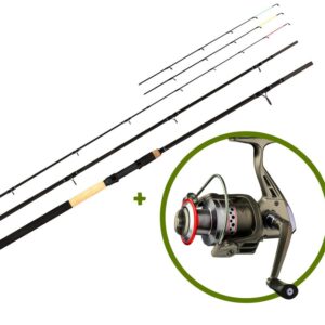 Giants Fishing Prut Radiant MX Feeder 11ft 50-100g + naviják SPX 3000 AKCE!