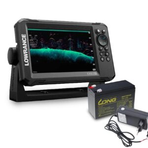 Lowrance Echolot Eagle 7 se sondou TripleShot HD + baterie + nabíječka ZDARMA