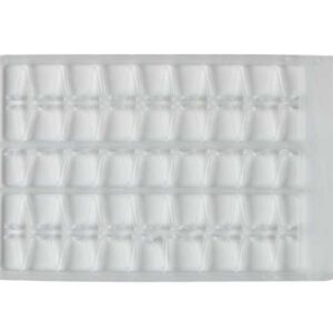 Mivardi Zarážky na boilies V střední průhledné 2x48ks