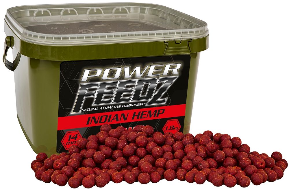Starbaits Boilies Power FEEDZ Indian Hemp 1 Starbaits Boilies Power FEEDZ Indian Hemp 1