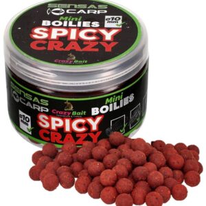 Sensas Mini Boilies Crazy 80g - Spicy