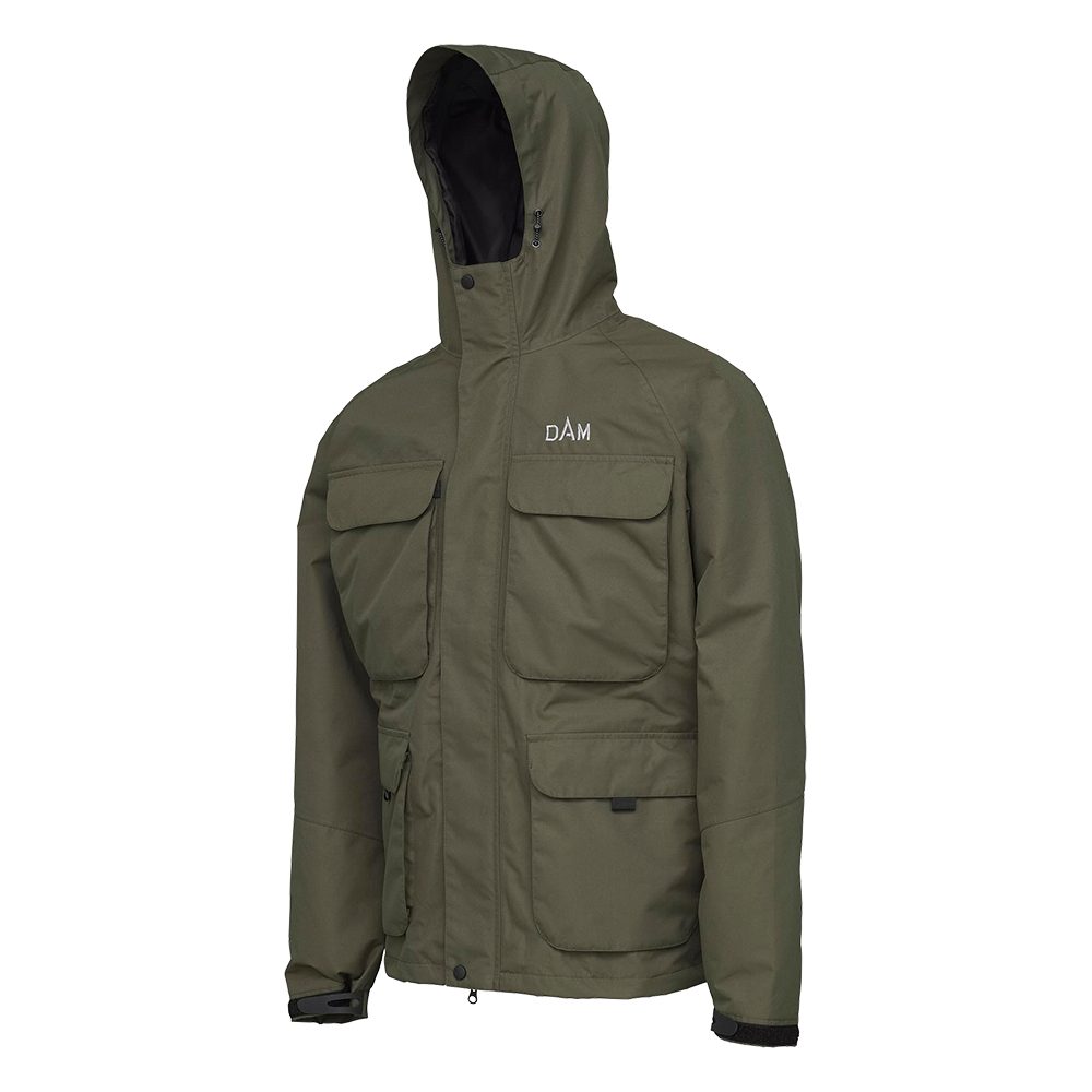 DAM Bunda Manitoba Fishing Jacket Thyme Green - M DAM Bunda Manitoba Fishing Jacket Thyme Green - M