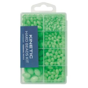 Kinetic Luminiscenční korálky Hard Beads Kit - Green/Glow