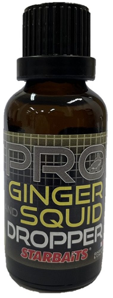 Starbaits Esence Dropper Pro Ginger Squid 30ml - 30ml Starbaits Esence Dropper Pro Ginger Squid 30ml - 30ml