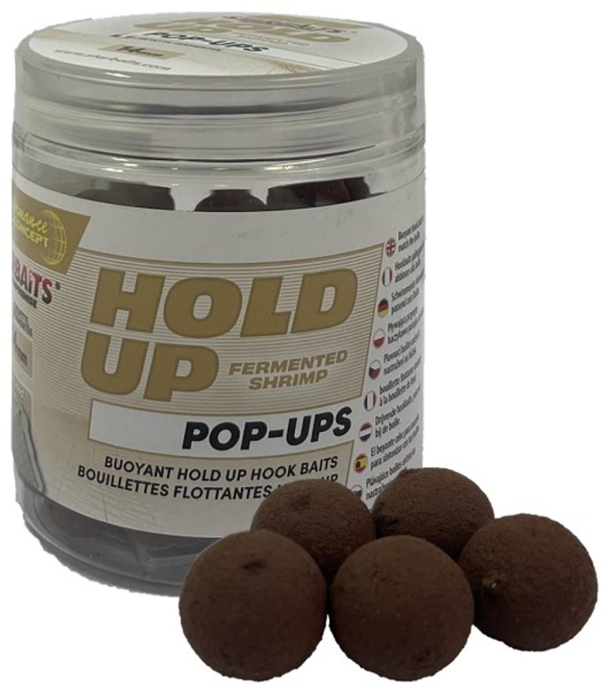 Starbaits Plovoucí Pop-up Boilies Hold Up Fermented Shrimp 80g - 20mm Starbaits Plovoucí Pop-up Boilies Hold Up Fermented Shrimp 80g - 20mm