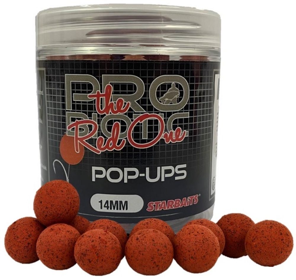 Starbaits Plovoucí boilie Probiotic Red One 80g - 14mm Starbaits Plovoucí boilie Probiotic Red One 80g - 14mm