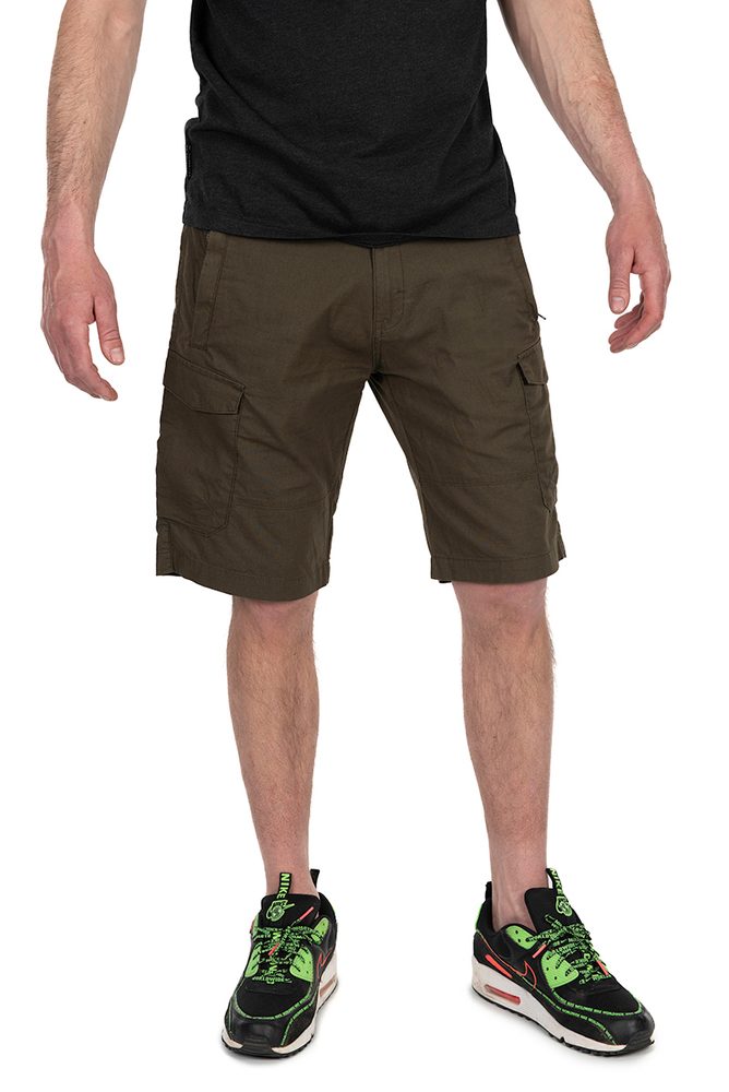 Fox Kraťasy Collection LW Cargo Shorts Green & Black - XXXL Fox Kraťasy Collection LW Cargo Shorts Green & Black - XXXL