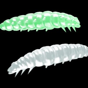 Libra Lures Larva Glow UV green - 4