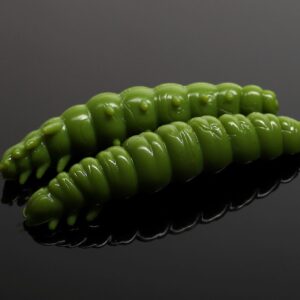 Libra Lures Larva Olive Green - 4