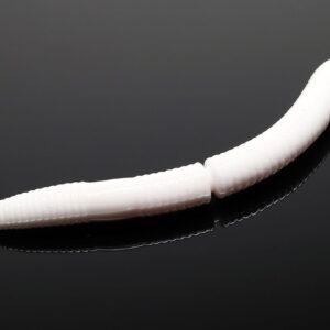 Libra Lures Fatty D’Worm White - D’Worm Tournament 5