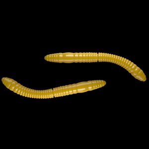Libra Lures Fatty D’Worm Yellow - D’Worm Tournament 5