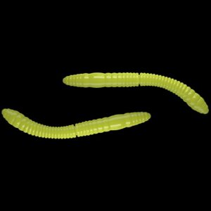 Libra Lures Fatty D’Worm Hot Yellow - D’Worm Tournament 5