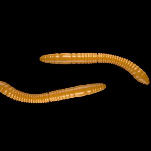 Libra Lures Fatty D’Worm Dark Yellow - D’Worm Tournament 5