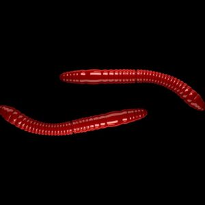 Libra Lures Fatty D’Worm Red - D’Worm Tournament 5