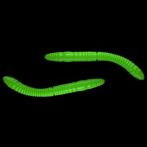 Libra Lures Fatty D’Worm Hot Green - D’Worm Tournament 5