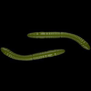Libra Lures Fatty D’Worm Olive - D’Worm Tournament 5