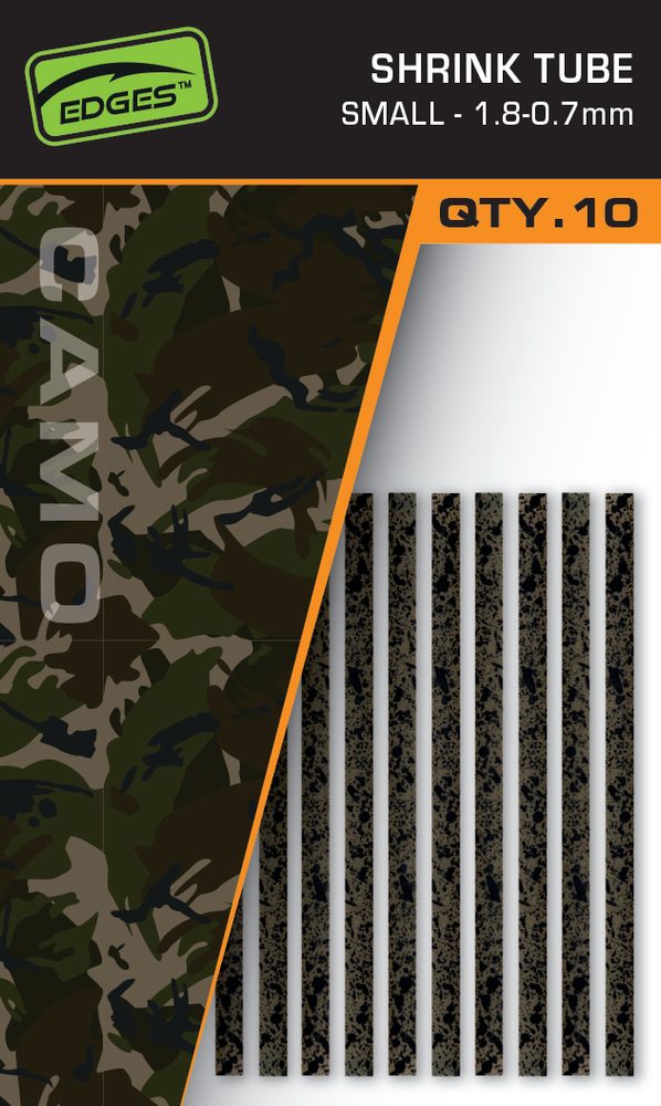 Fox Smršťovací hadičky Edges Camo Shrink Tubes 10ks - Small - 1 Fox Smršťovací hadičky Edges Camo Shrink Tubes 10ks - Small - 1