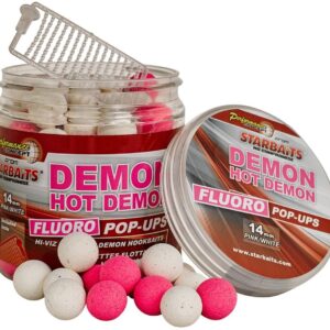 Starbaits Plovoucí boilies Pop Up Bright Hot Demon 50g - 12mm