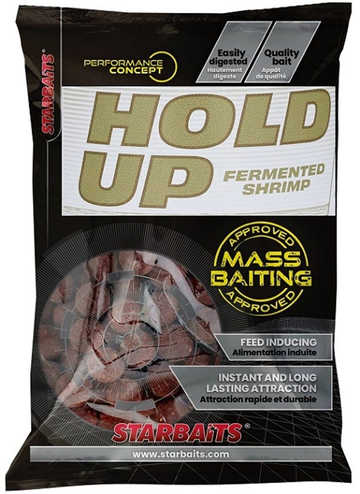 Starbaits Boilies Mass Baiting Hold Up Fermented Shrimp 3kg - 24mm Starbaits Boilies Mass Baiting Hold Up Fermented Shrimp 3kg - 24mm