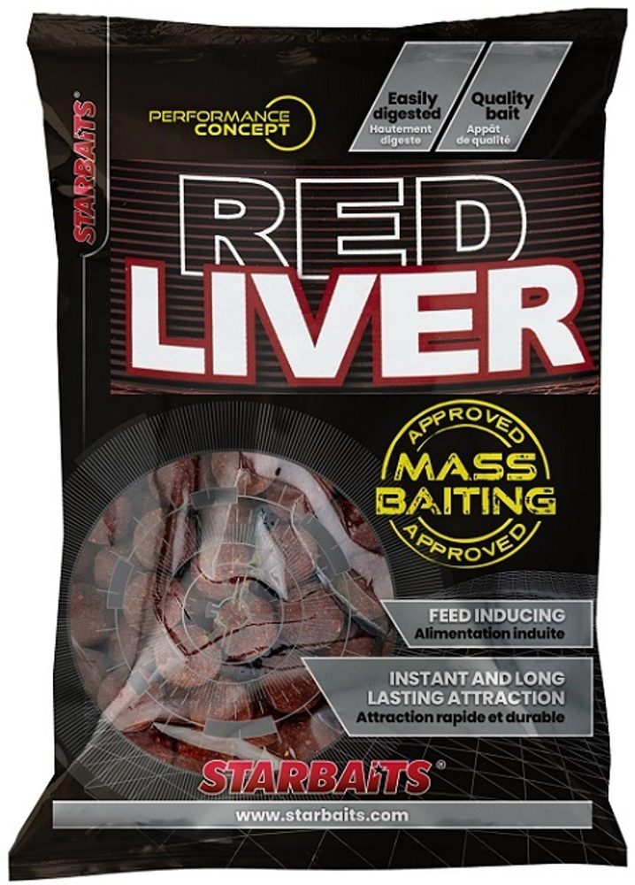 Starbaits Boilies Mass Baiting Red Liver 3kg - 20mm Starbaits Boilies Mass Baiting Red Liver 3kg - 20mm