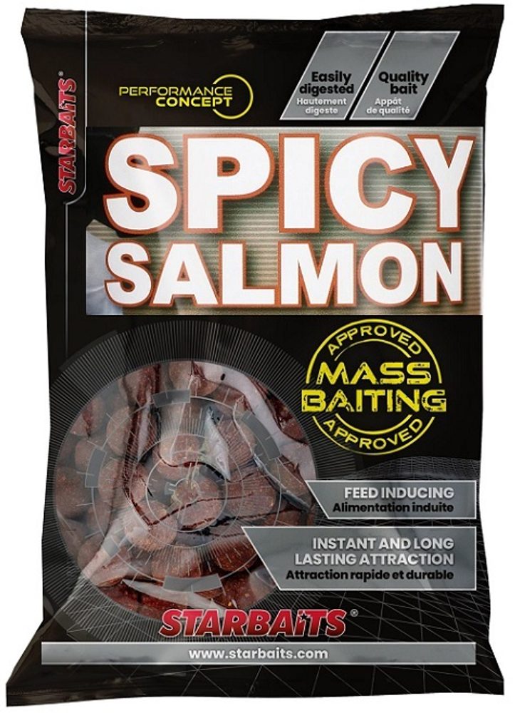 Starbaits Boilies Mass Baiting Spicy Salmon 3kg - 20mm Starbaits Boilies Mass Baiting Spicy Salmon 3kg - 20mm