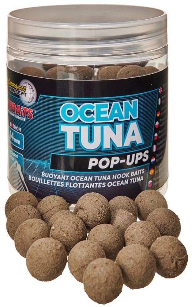 Starbaits Plovoucí boilies Pop Up Ocean Tuna 50g - 14mm Starbaits Plovoucí boilies Pop Up Ocean Tuna 50g - 14mm