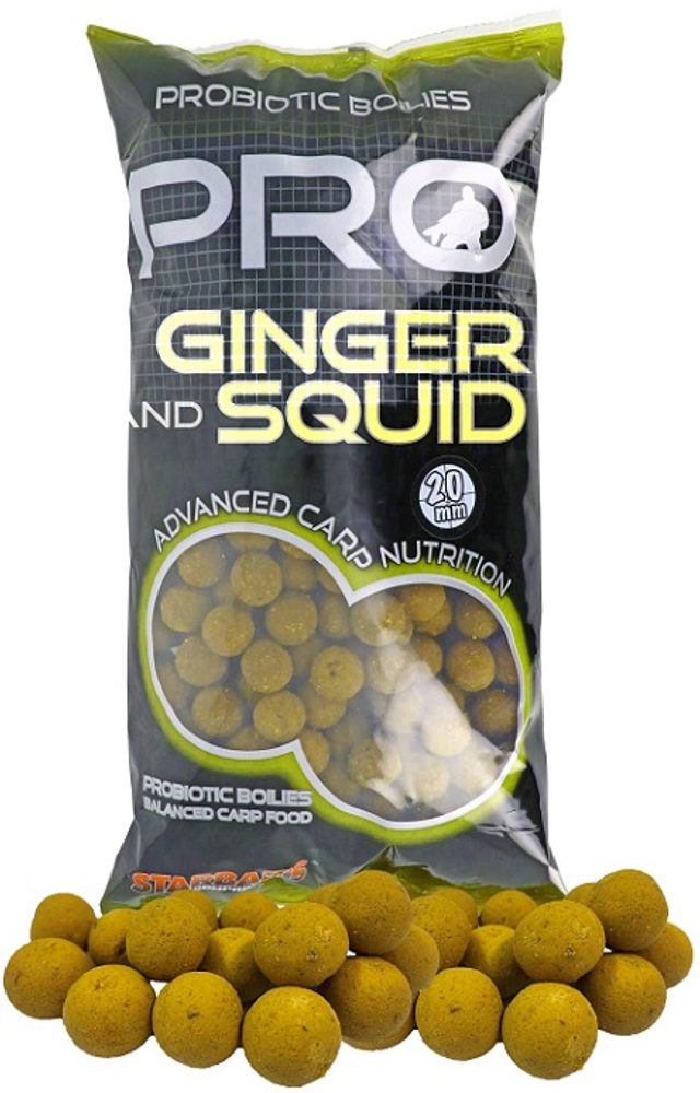 Starbaits Boilies Pro Ginger Squid 2kg - 20mm Starbaits Boilies Pro Ginger Squid 2kg - 20mm
