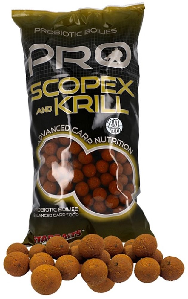 Starbaits Boilies Pro Scopex Krill 2kg - 20mm Starbaits Boilies Pro Scopex Krill 2kg - 20mm