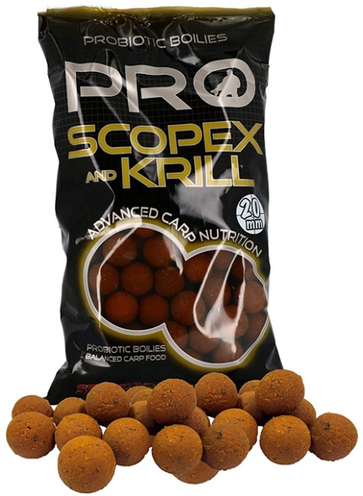 Starbaits Boilies Pro Scopex Krill 800g - 24mm Starbaits Boilies Pro Scopex Krill 800g - 24mm