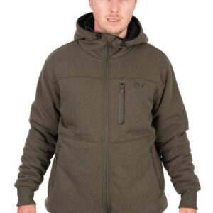 Fox Bunda Collection Sherpa Jacket Green & Black - XXXL