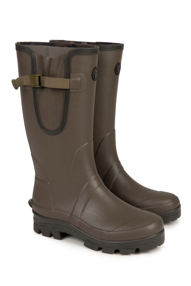 Fox Holínky Neoprene lined Camo/Khaki Rubber Boot - 46 Fox Holínky Neoprene lined Camo/Khaki Rubber Boot - 46