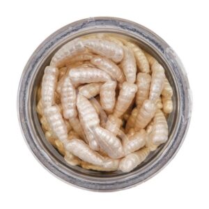 Berkley Červi Gulp! Alive! Waxies - White