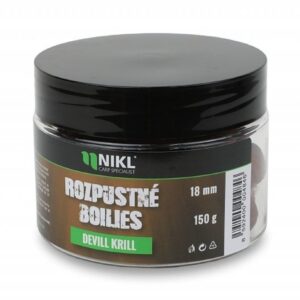 Nikl Rozpustné boilies Devill Krill 150g - 24mm