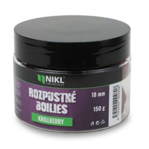 Nikl Rozpustné boilies Krill Berry 150g - 24mm