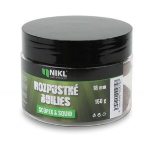 Nikl Rozpustné boilies Scopex & Squid 150g - 24mm