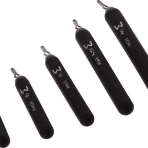 Westin Záťeže Add-It Tungsten Dropshot Matte Black - 7g 3ks