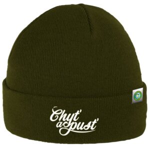 Chyť a pusť Zimní čepice Thunderstorm khaki