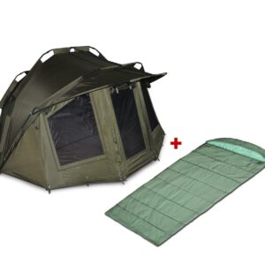 Chyť a pusť Bivak Thunder 2 Man + Suretti Spací pytel Expert