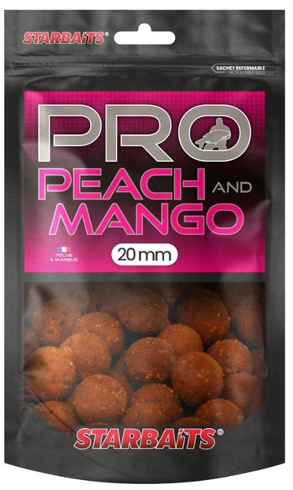 Starbaits Boilies Pro Peach Mango 200g - 20mm Starbaits Boilies Pro Peach Mango 200g - 20mm