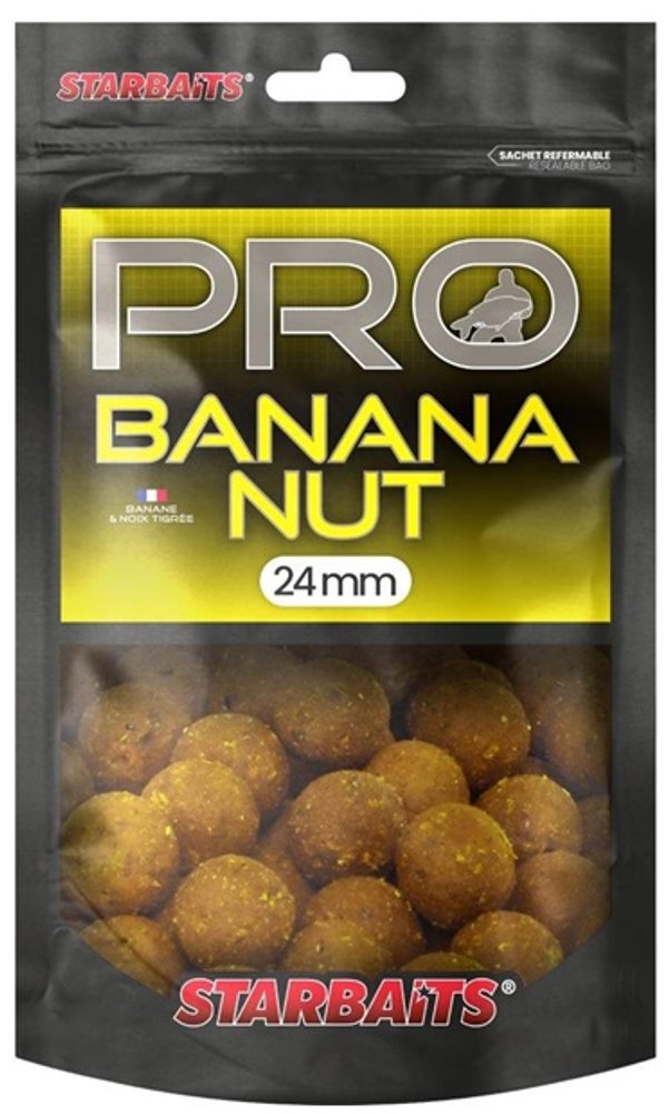 Starbaits Boilies Pro Banana Nut 200g - 24mm Starbaits Boilies Pro Banana Nut 200g - 24mm