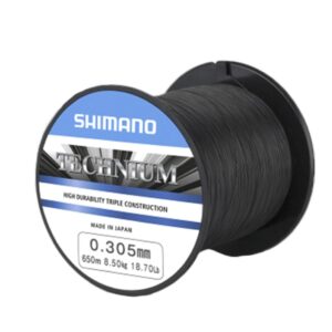 Shimano Vlasec Technium PB Černá - 0.255mm 1530m