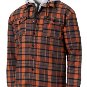 Savage Gear Bunda Twin Shirt Jacket Orange/Grey - XXL