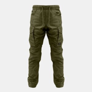 KUMU Lehké kalhoty Utility Cargos Khaki - XXL