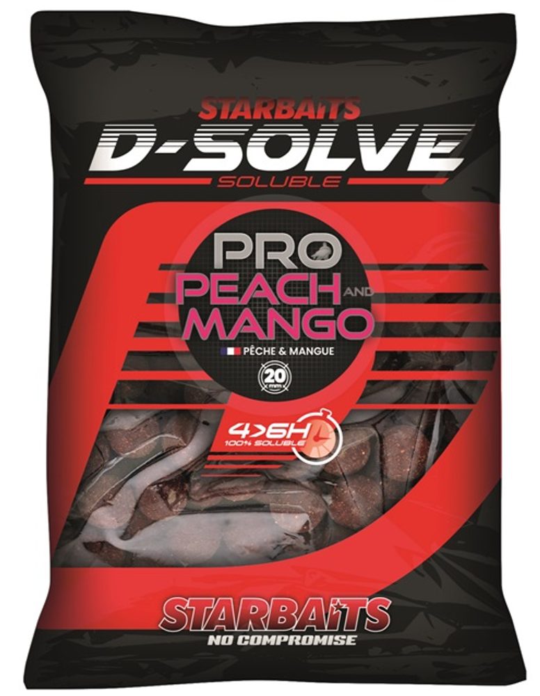 Starbaits Boilies D-Solve Pro Peach Mango 20mm 2 Starbaits Boilies D-Solve Pro Peach Mango 20mm 2