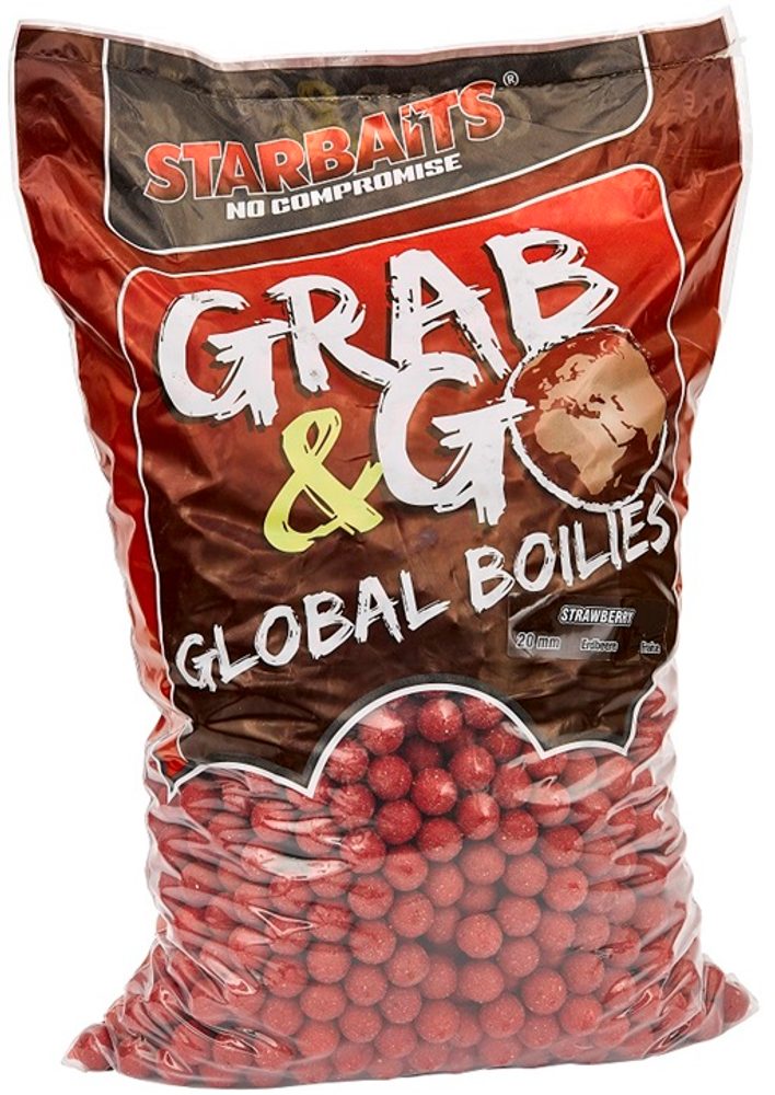 Starbaits Boilies Global Strawberry Jam 5kg - 14mm Starbaits Boilies Global Strawberry Jam 5kg - 14mm