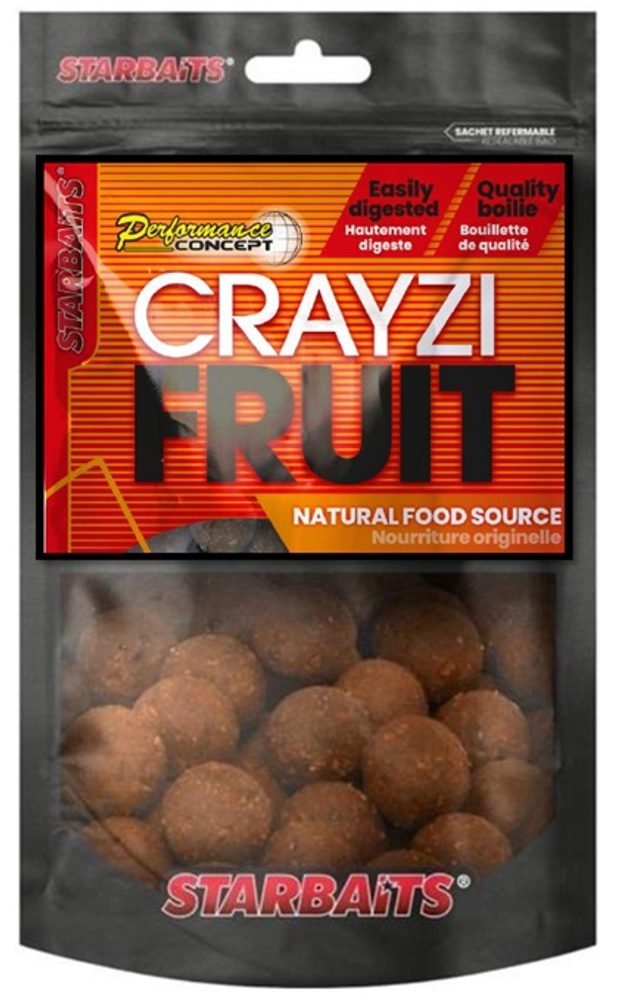 Starbaits Boilies Crayzi Fruit 250g - 10mm Starbaits Boilies Crayzi Fruit 250g - 10mm