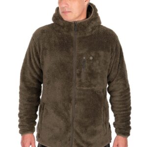 Fox Bunda Khaki HD Premium Full Zip Teddy Jacket - XXXL