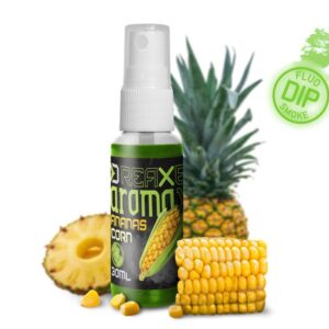Delphin Dipovací sprej AromaX 30ml - Kukuřice - Ananas/fluo zelená