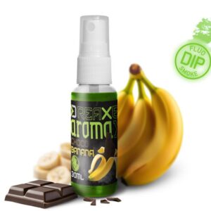 Delphin Dipovací sprej AromaX 30ml - Čokoláda - Banán/fluo zelená