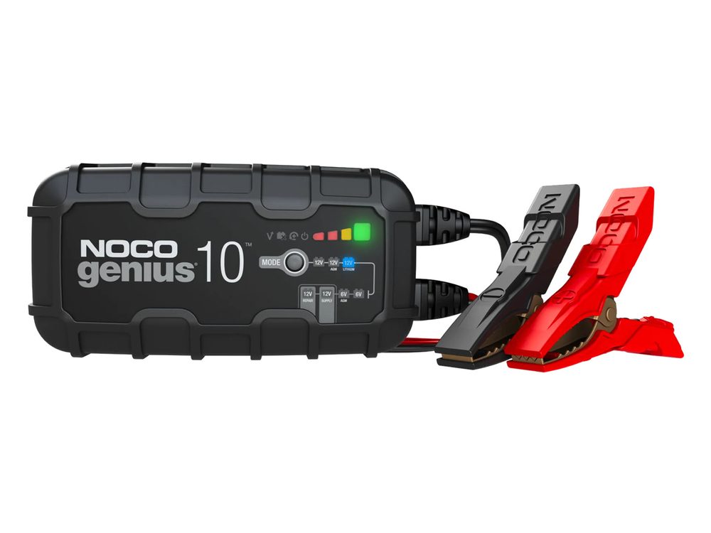Noco Nabíječka Genius10 (6/12V 10A) pro LiFePO4 a olověné AGM/GEL akumulátory (2 - 230Ah)
